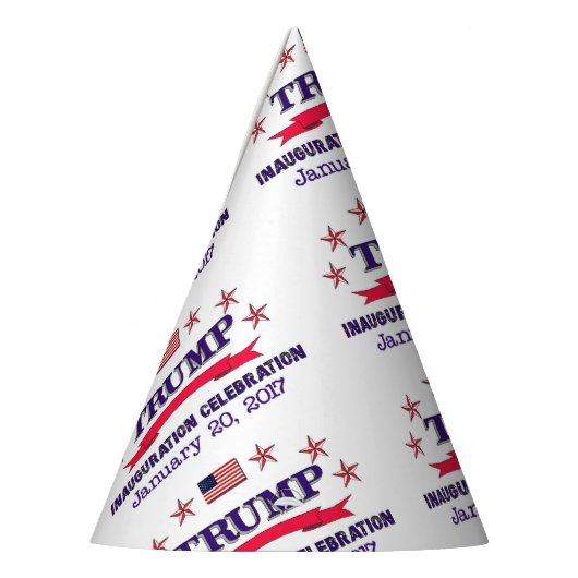 Trump Inauguration Feesthoedjes (Links)