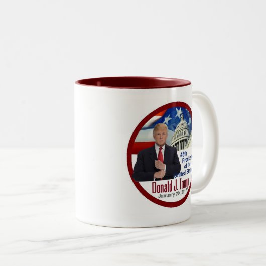 TRUMP INAUGURATION Mok (Voorkant rechts)