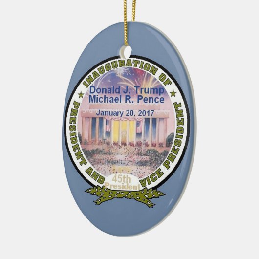 TRUMP Inauguration Ornament (Links)