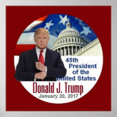 TRUMP Inauguration Print (Voorkant)