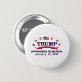 Trump Inauguration Ronde Button 5,7 Cm (Voorkant /achterkant)