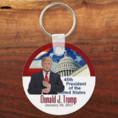 TRUMP Inauguration Sleutelhanger (Voorkant)