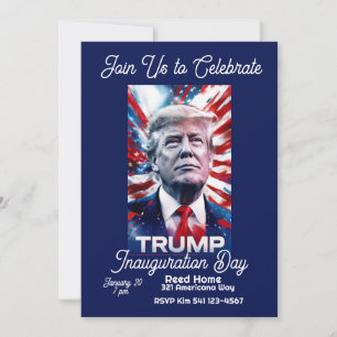 Trump Inauguration Watch Party Uitnodiging