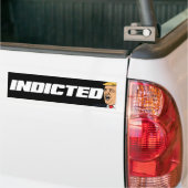 Trump Indicated Lock Him Up Anti-Trump Bumpersticker (Op Truck)