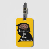 Trump/Insane Bagagelabel (Voorkant (verticaal))
