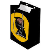Trump/Insane Gift Bag Medium Cadeauzakje (Voorkant Gekanteld)