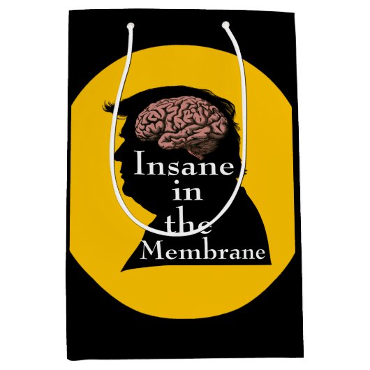 Trump/Insane Gift Bag Medium Cadeauzakje (Voorkant)