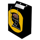 Trump/Insane Gift Bag Medium Cadeauzakje (Achterkant Gekanteld)