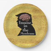 Trump/Insane Paper-Bord Papieren Bordje (Voorkant)