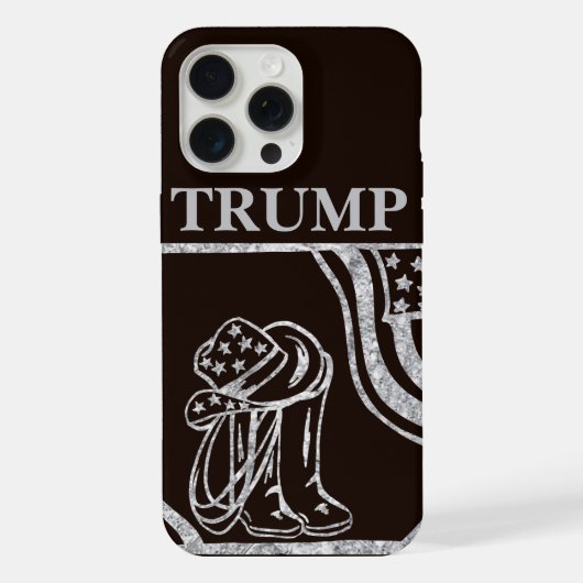 TRUMP iPhone HOESJE (Achterkant)