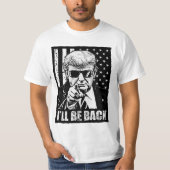 Trump I's back-pro trump 2024 anti-Biden T-shirt (Voorkant)