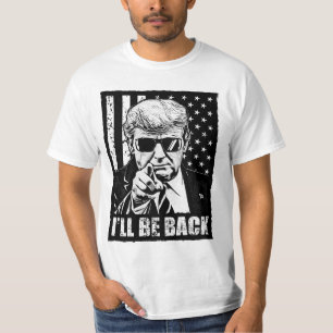 Trump I's back-pro trump 2024 anti-Biden T-shirt