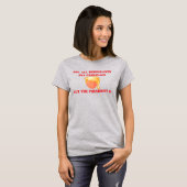 Trump is crimineel t-shirt (Voorkant volledig)