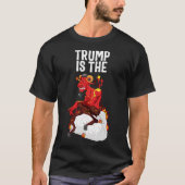 Trump is de duivel t-shirt (Voorkant)