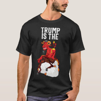 Trump is de duivel t-shirt