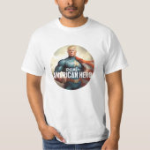 Trump is de echte held t-shirt (Voorkant)