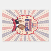 Trump is een clown - Circus Poster Inpakpapier Vel (Voorkant 3)