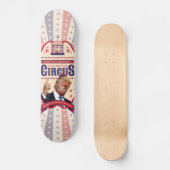 Trump is een clown -  Circus Poster Persoonlijk Skateboard (Voorkant)