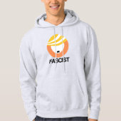 Trump is een fascist hoodie (Voorkant)