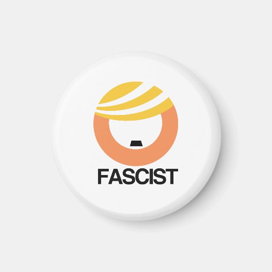 Trump is een fascist magneet (Voorkant)