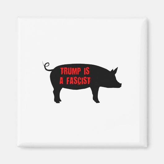 Trump Is Een Fascist Magneet (Voorkant)