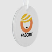 Trump is een fascist ornament (voorkant)