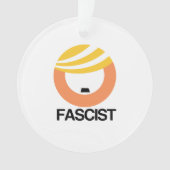 Trump is een fascist ornament (voorkant)
