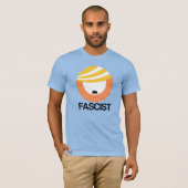 Trump is een fascist t-shirt (Voorkant volledig)