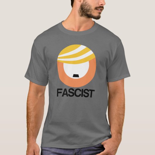 Trump is een fascist t-shirt (Voorkant)