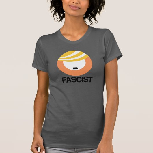 Trump is een fascist t-shirt (Voorkant)