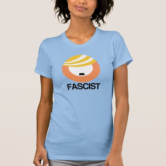 Trump is een fascist t-shirt (Voorkant)