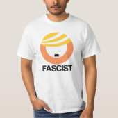 Trump is een fascist t-shirt (Voorkant)