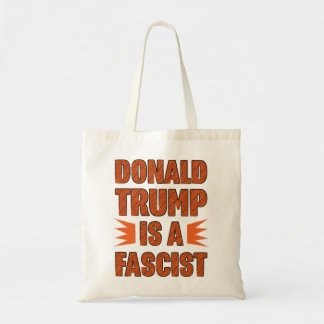 Trump is een fascist tote bag