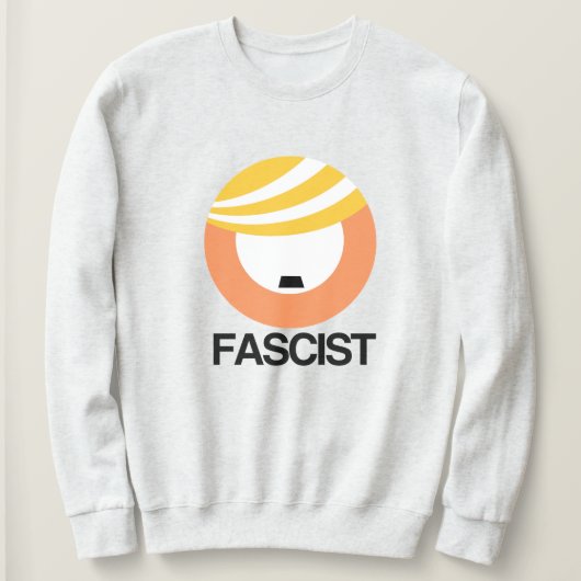 Trump is een fascist trui (Design voorkant)