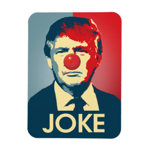 Trump is een Joke - Anti-Trump Propaganda Magneet