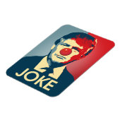 Trump is een Joke - Anti-Trump Propaganda Magneet (Linkerzijde)