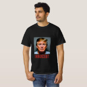 Trump is een onschuldig T-shirt (Voorkant volledig)
