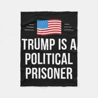 Trump is een politiek gevangene - fleece deken