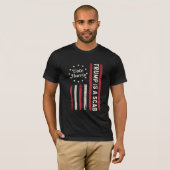 Trump is een SCAB-stem Harris T-shirt (Voorkant volledig)