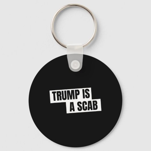 Trump is een schurk sleutelhanger (Voorkant)