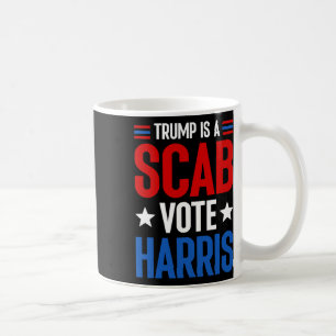 Trump is een schurk stem Harris Kamala Harris Pres Koffiemok