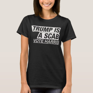 Trump is een schurk stem Harris T-shirt