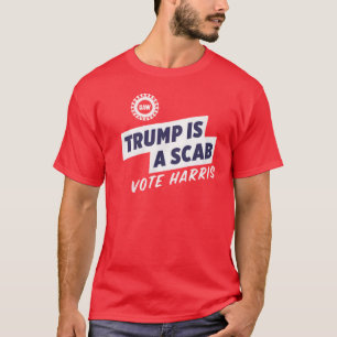 Trump is een schurk t-shirt