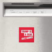 Trump is een schurk van Trump Magneet (Insitu (Vaatwasser))