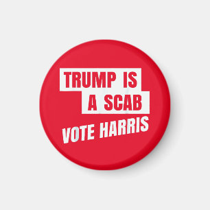 Trump is een schurk van Trump Magneet