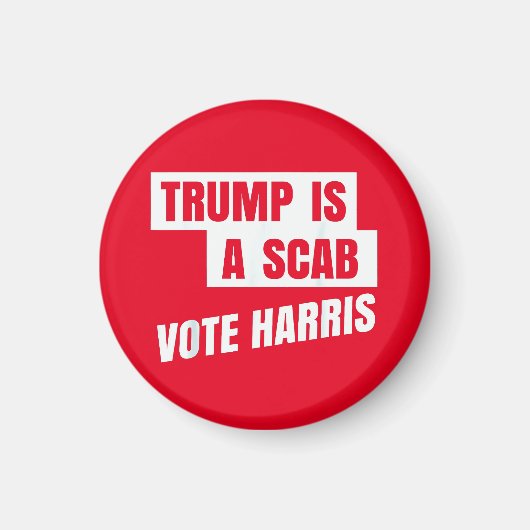 Trump is een schurk van Trump Magneet (Voorkant)