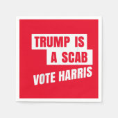 Trump is een schurk van Trump Servet (Voorkant)