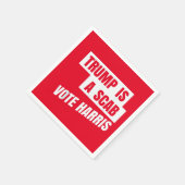 Trump is een schurk van Trump Servet (Hoek)