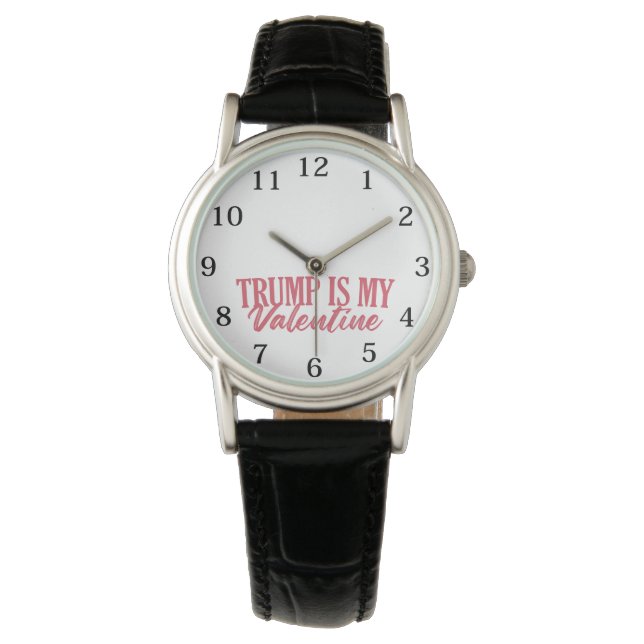 Trump is een Valeatine Horloge (Voorkant)