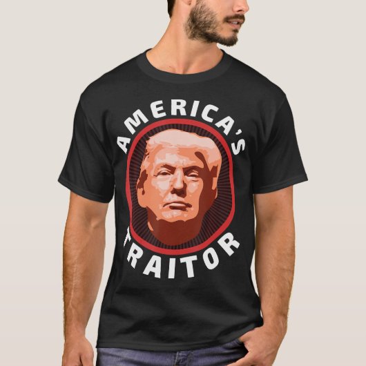 Trump is een verrader t-shirt (Voorkant)